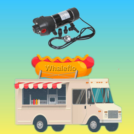 Sistema idrico idraulico per camion alimentari Whaleflo
